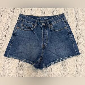 Old Navy Women's High Rise Blue Jean Shorts